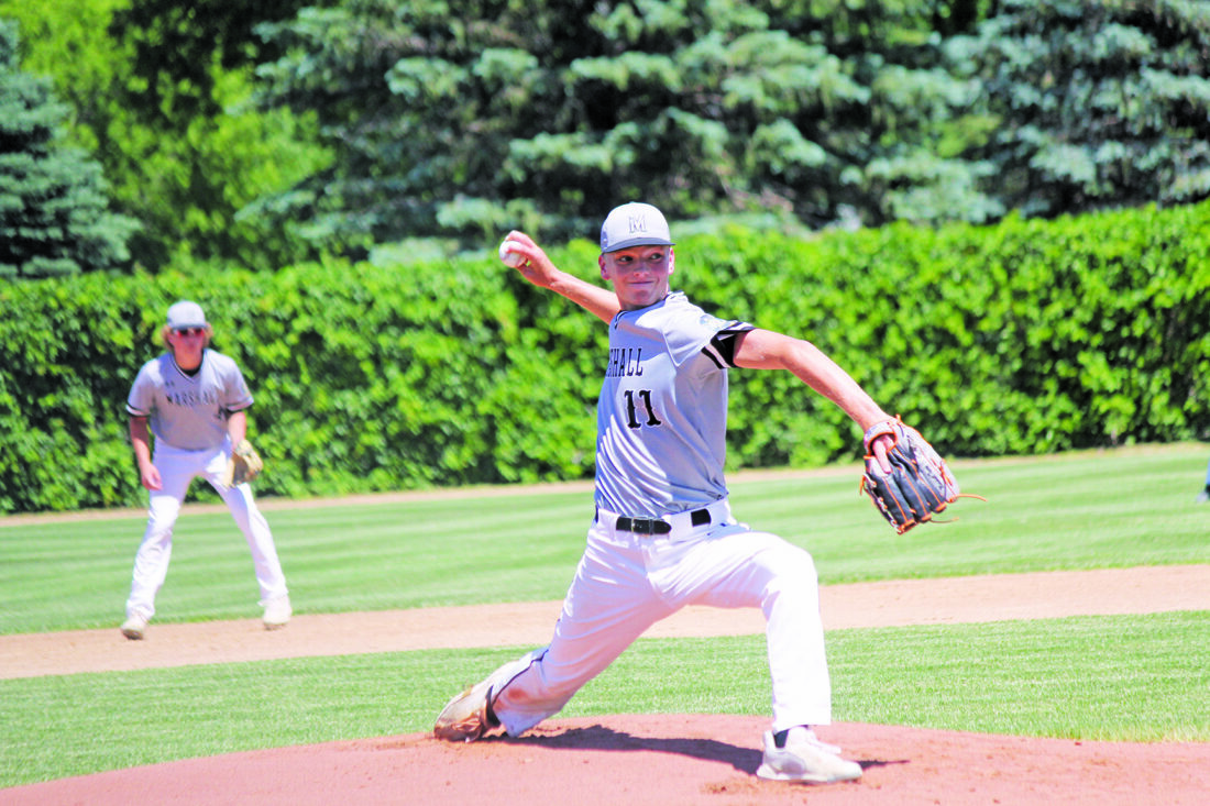 JUNIOR LEGION BASEBALL Strong start carries Marshall 17U Black past